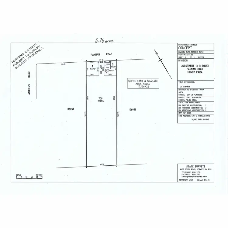 Floorplan of Homely land listing, Lot 700/12 Pannan Road, Munno Para Downs SA 5115