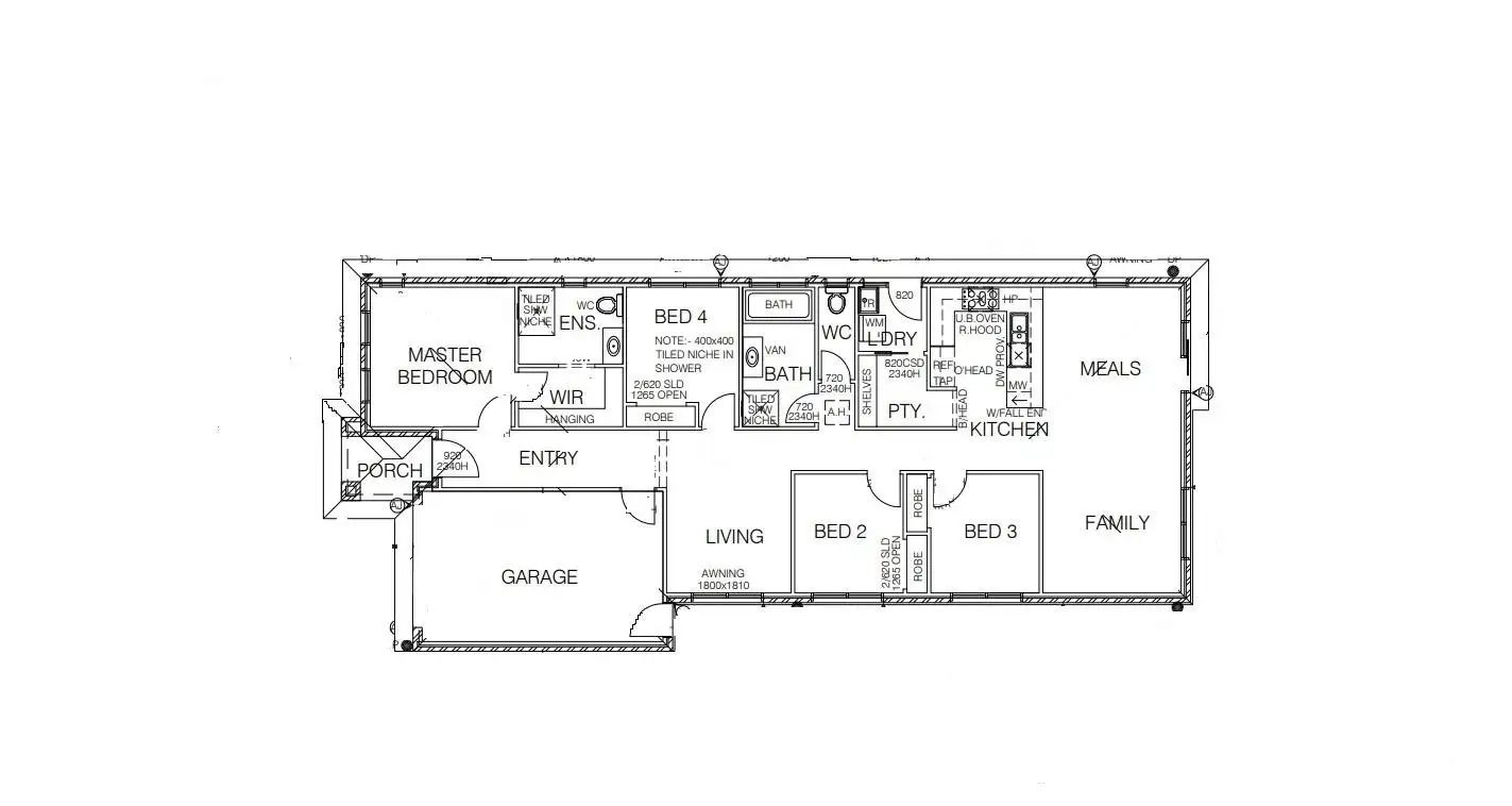 Floorplan of Homely house listing, Address available on request
