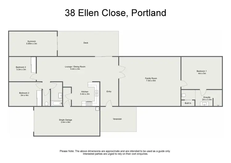 Floorplan of Homely rural property listing, 38 Ellen Close, Portland NSW 2847