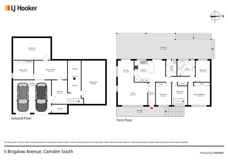 Floorplan of Homely house listing, 5 Brigalow Avenue, Camden South NSW 2570