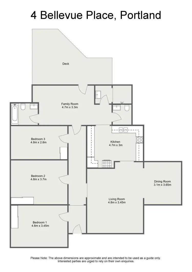Floorplan of Homely house listing, 4 Bellevue Place, Portland NSW 2847