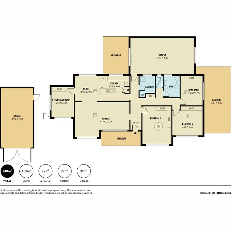 Floorplan of Homely house listing, 1 Johnson Street, Pooraka SA 5095
