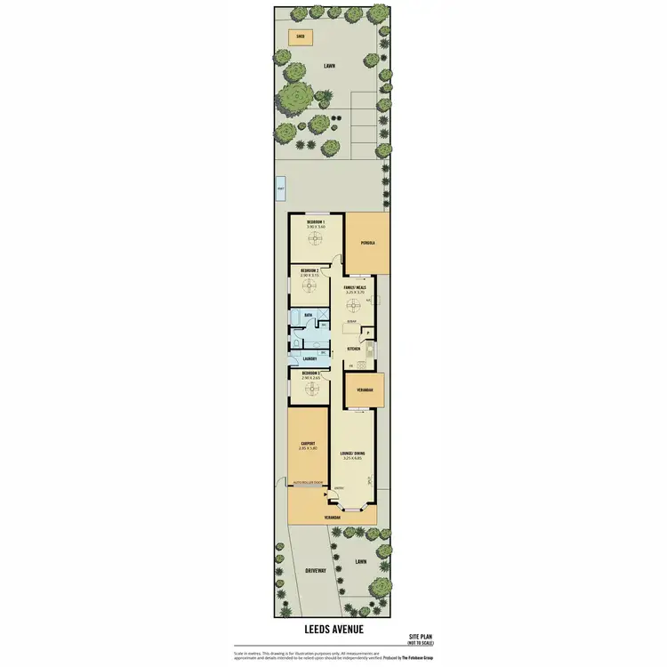 Floorplan of Homely unit listing, 9B Leeds Avenue, Hope Valley SA 5090
