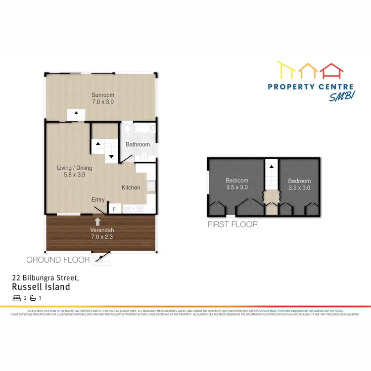 Floorplan of Homely house listing, 22 Bilbungra Street, Russell Island QLD 4184