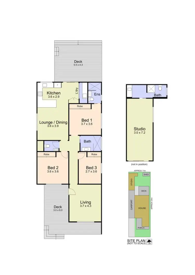 Floorplan of Homely house listing, 18 Beach Street, Belmont South NSW 2280
