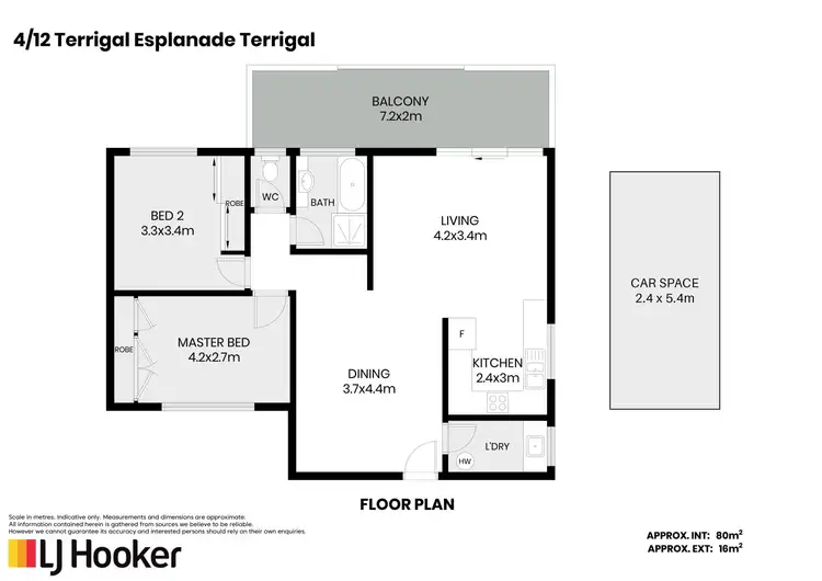 Floorplan of Homely unit listing, 4/12 Terrigal Esplanade, Terrigal NSW 2260