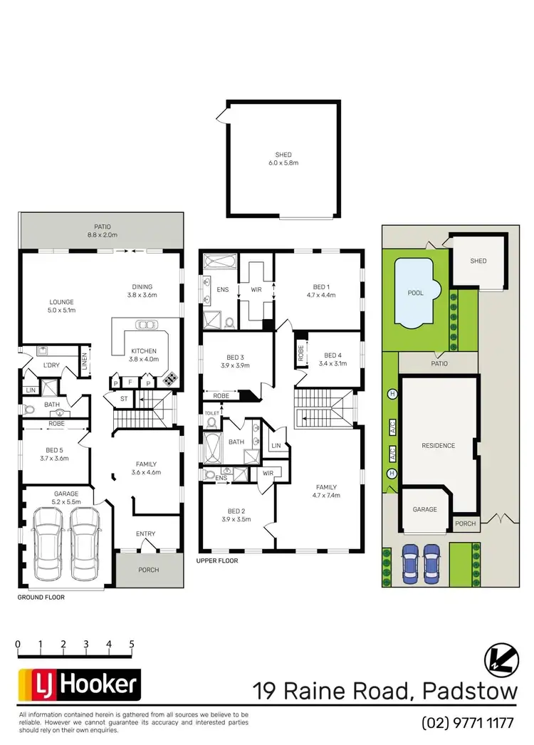 Floorplan of Homely house listing, 19 Raine Road, Padstow NSW 2211