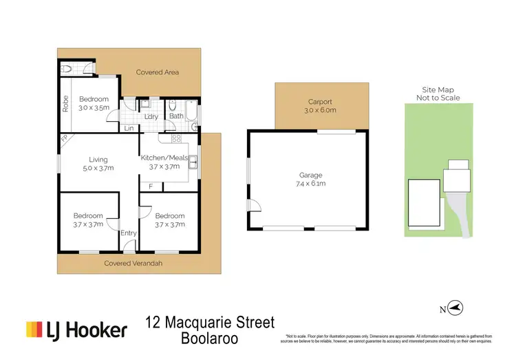 Floorplan of Homely house listing, 12 Macquarie Street, Boolaroo NSW 2284