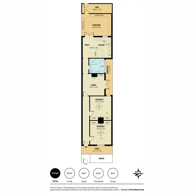 Floorplan of Homely house listing, 21 Blackburn Street, Adelaide SA 5000