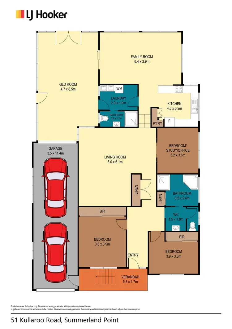 Floorplan of Homely house listing, 51 Kullaroo Road, Summerland Point NSW 2259