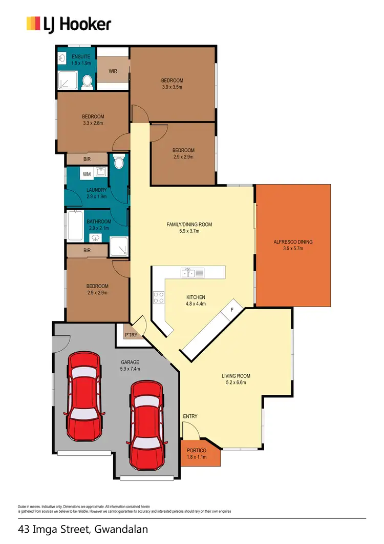 Floorplan of Homely house listing, 43 Imga Street, Gwandalan NSW 2259