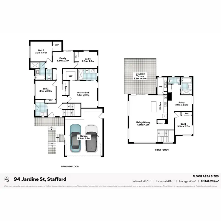 Floorplan of Homely house listing, 94 Jardine Street, Stafford QLD 4053