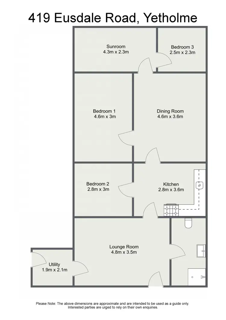 Floorplan of Homely rural property listing, 419 Eusdale Road, Yetholme NSW 2795