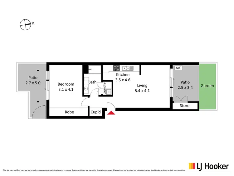 Floorplan of Homely apartment listing, 8/11 Wimmera Street, Harrison ACT 2914