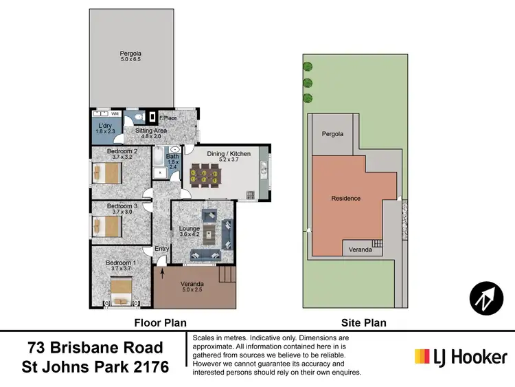 Floorplan of Homely house listing, 73 Brisbane Road, St Johns Park NSW 2176