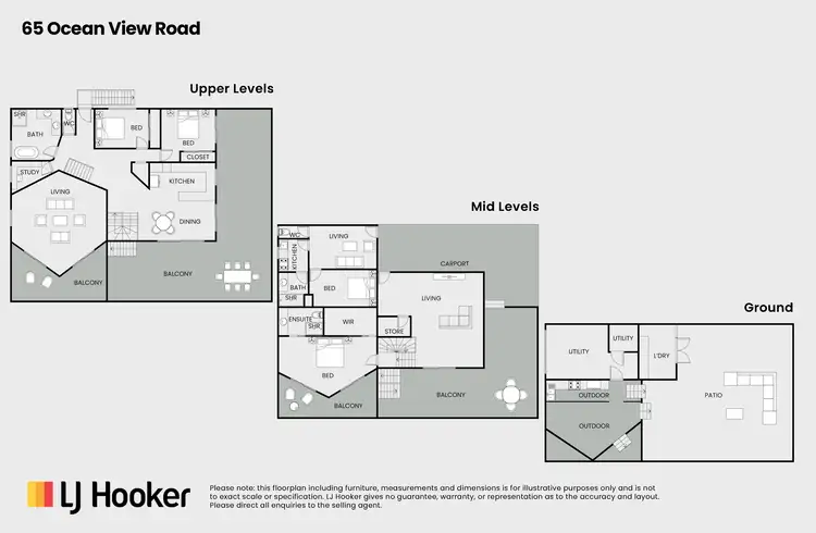 Floorplan of Homely house listing, 65 Ocean View Road, Port Douglas QLD 4877