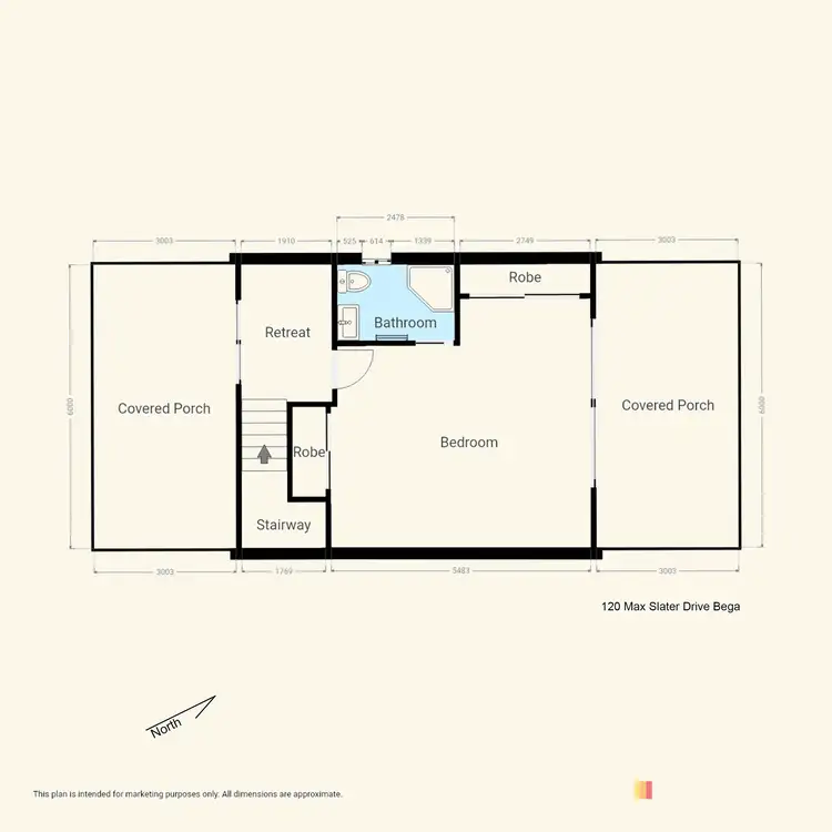 Floorplan of Homely house listing, 120 Max Slater Drive, Bega NSW 2550