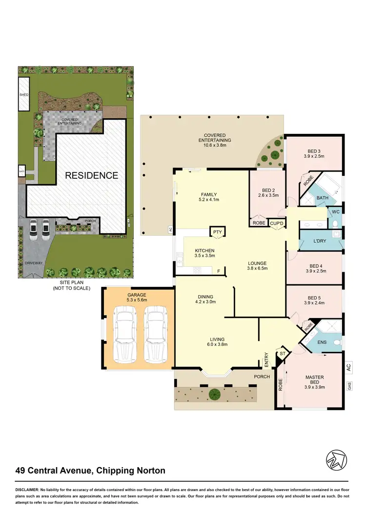 Floorplan of Homely house listing, 49 Central Ave, Chipping Norton NSW 2170