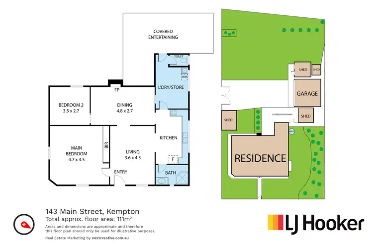 Floorplan of Homely house listing, 143 Main Street, Kempton TAS 7030