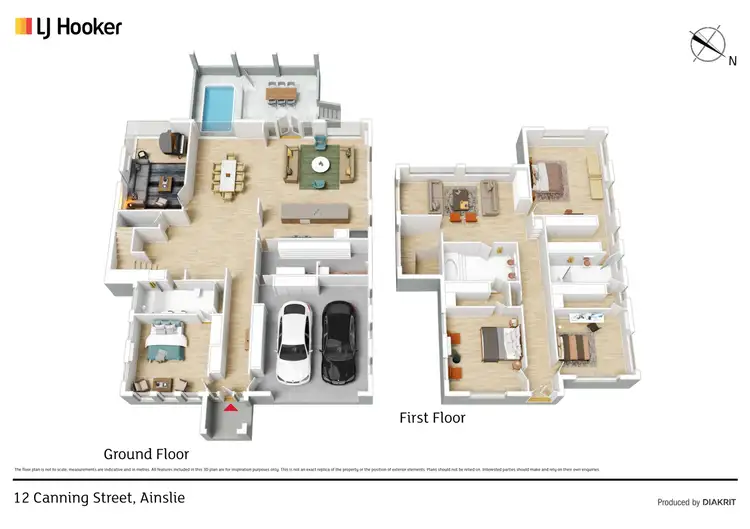 Floorplan of Homely house listing, 12 Canning Street, Ainslie ACT 2602