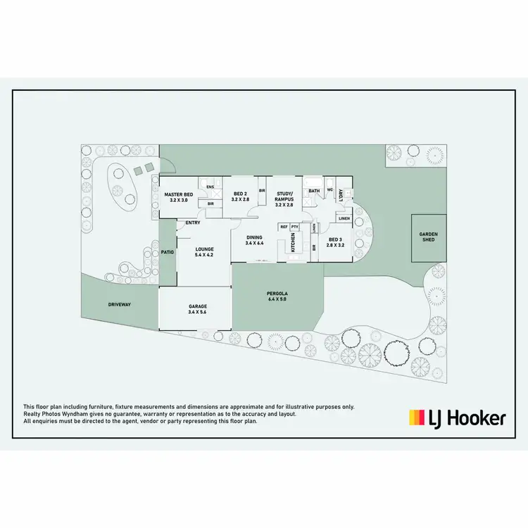 Floorplan of Homely house listing, 55 Whitsunday Drive, Hoppers Crossing VIC 3029