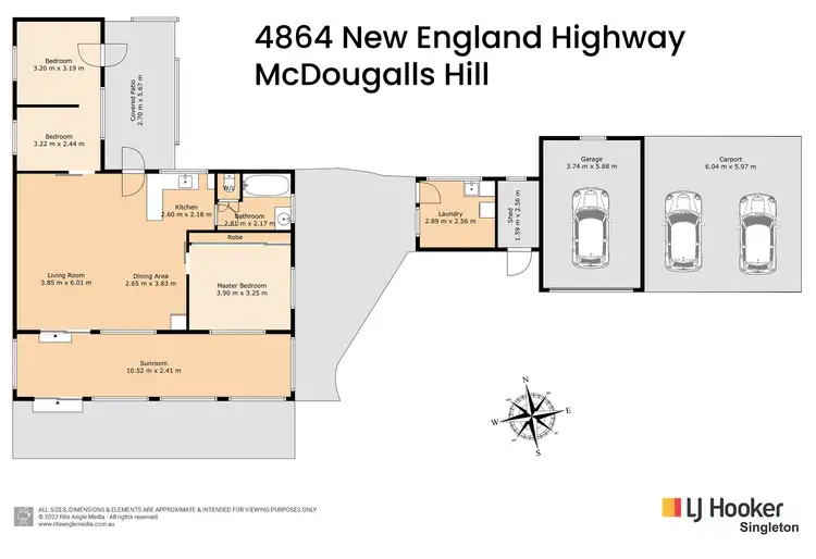 Floorplan of Homely house listing, 4864 New England Highway, Singleton NSW 2330