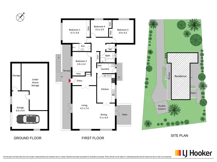 Floorplan of Homely house listing, 6 Downes Place, Hughes ACT 2605