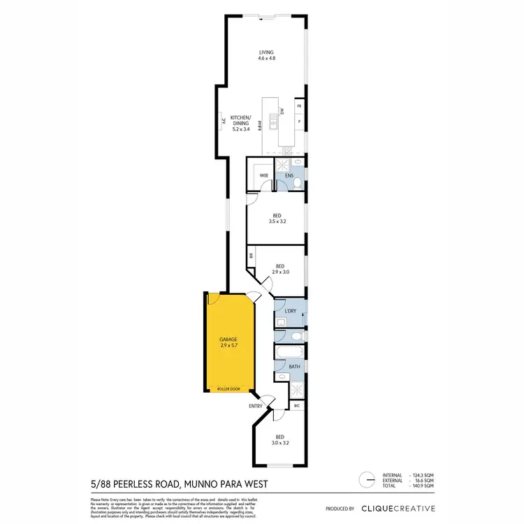 Floorplan of Homely house listing, 5/88 Peerless Road, Munno Para West SA 5115