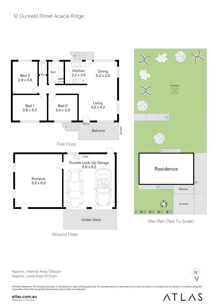 Floorplan of Homely house listing, 12 Dunkeld Street, Acacia Ridge QLD 4110