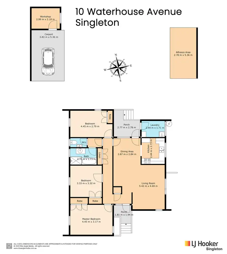 Floorplan of Homely house listing, 10 Waterhouse Avenue, Singleton NSW 2330