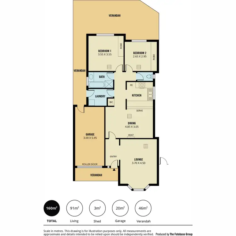 Floorplan of Homely house listing, 2/17 Patrick Street, Athelstone SA 5076