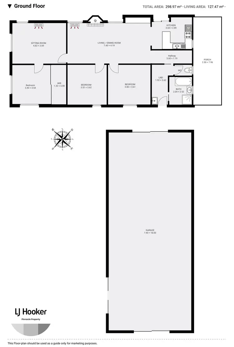 Floorplan of Homely rural property listing, 25 Banksia Rd, Mountain River TAS 7109