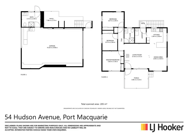 Floorplan of Homely house listing, 54 Hudson Avenue, Port Macquarie NSW 2444