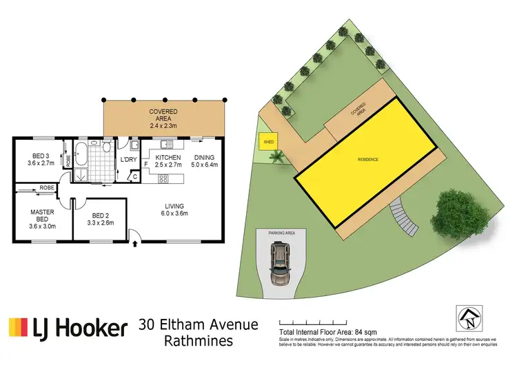 Floorplan of Homely house listing, 30 Eltham Avenue, Rathmines NSW 2283