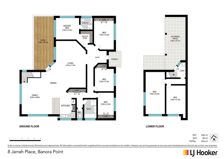Floorplan of Homely house listing, 8 Jarrah Place, Banora Point NSW 2486