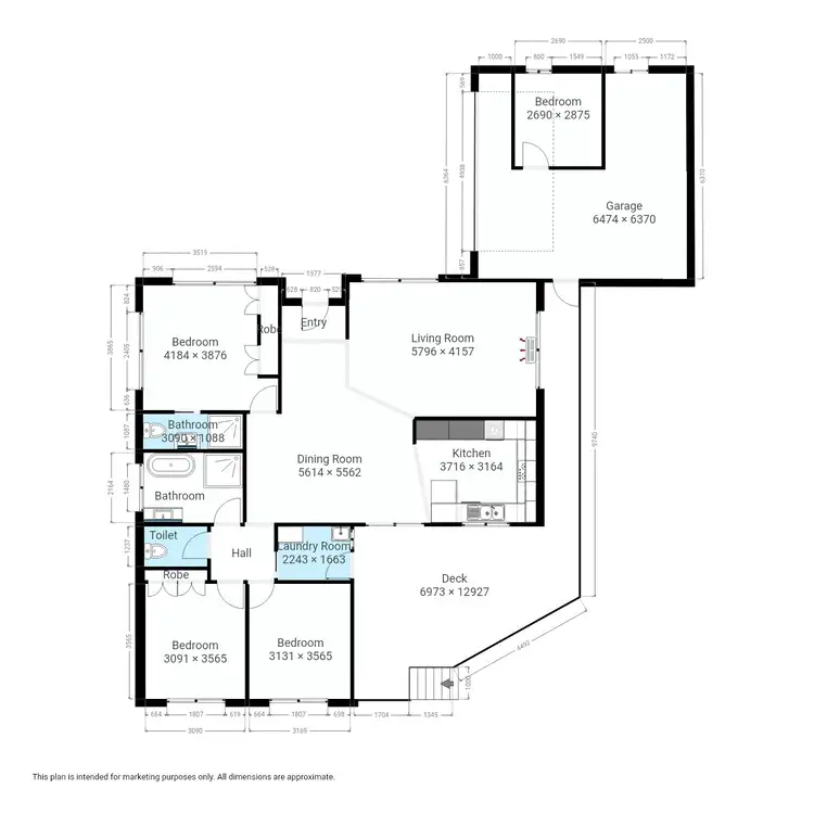 Floorplan of Homely house listing, 86 Rawlinson Street, Bega NSW 2550