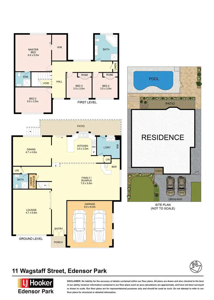 Floorplan of Homely house listing, 11 Wagstaff Street, Edensor Park NSW 2176
