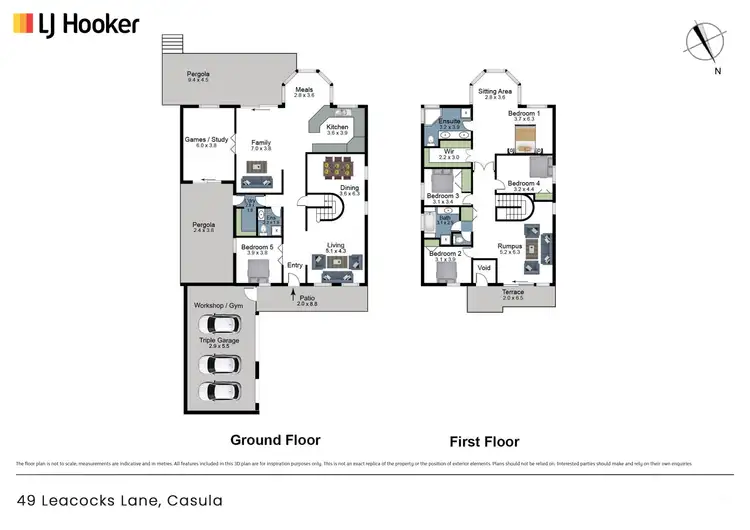 Floorplan of Homely house listing, 49 Leacocks Lane, Casula NSW 2170