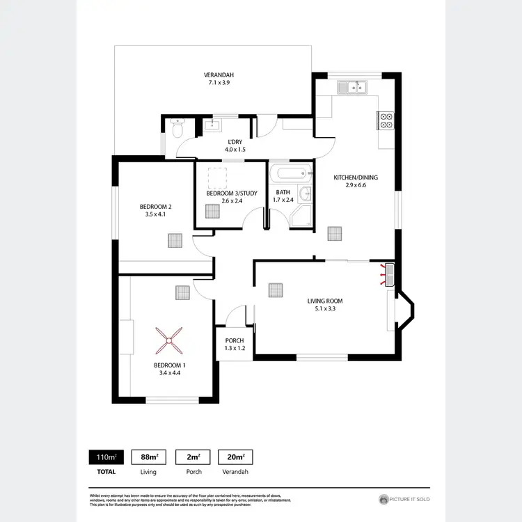 Floorplan of Homely house listing, 37 Addison Road, Pennington SA 5013