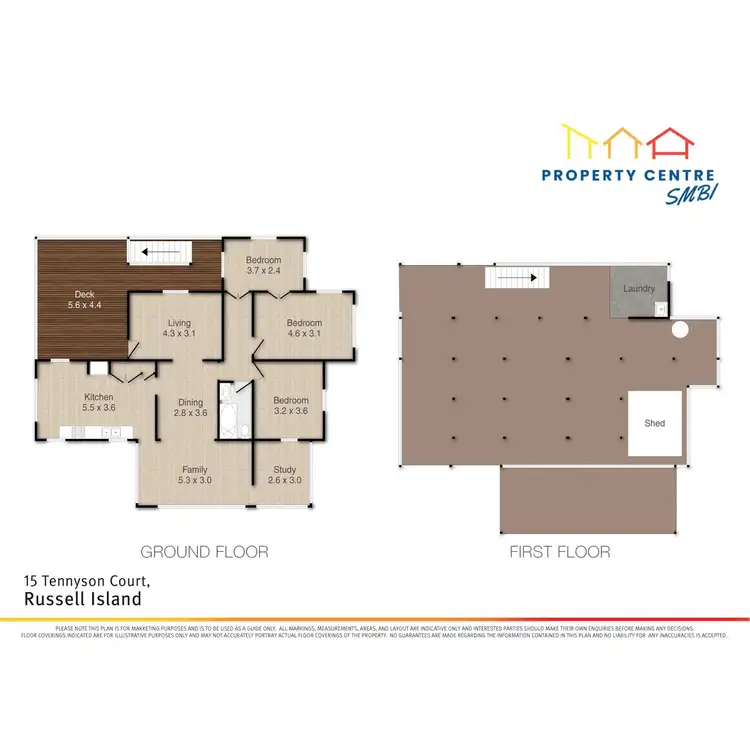 Floorplan of Homely house listing, 15 Tennyson Court, Russell Island QLD 4184