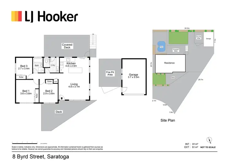 Floorplan of Homely house listing, 8 Byrd Street, Saratoga NSW 2251