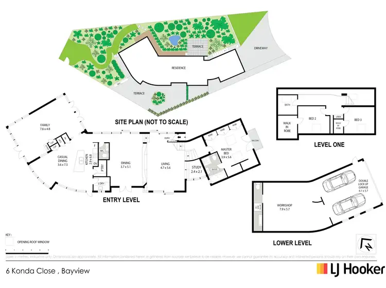 Floorplan of Homely house listing, 6 Konda Close, Bayview NSW 2104