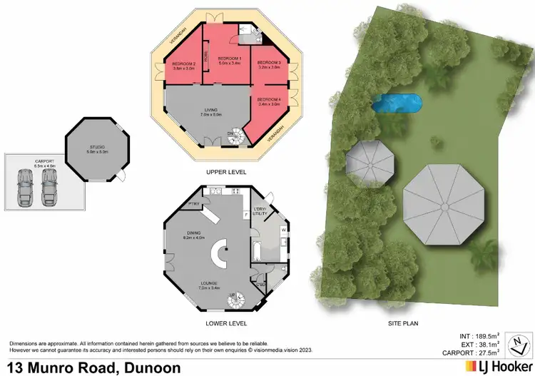 Floorplan of Homely house listing, 13 Munro Road, Dunoon NSW 2480