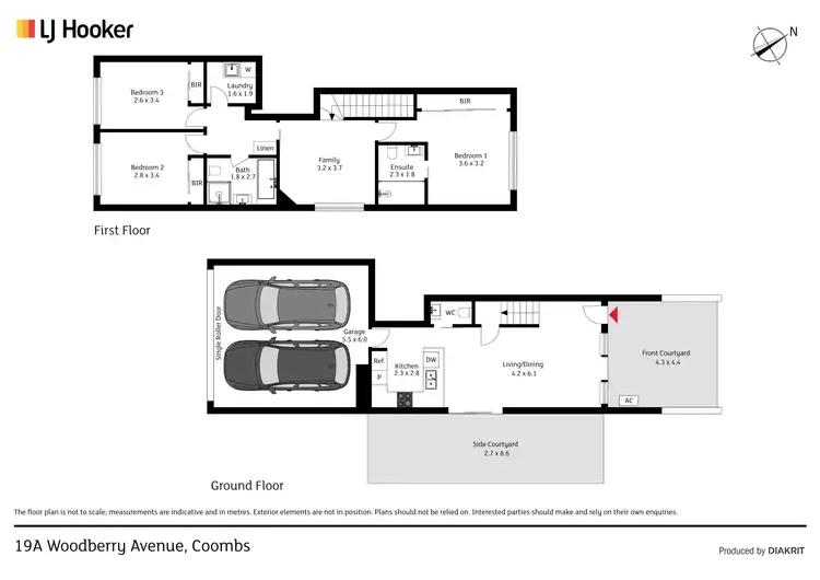 Floorplan of Homely townhouse listing, 19A Woodberry Avenue, Coombs ACT 2611