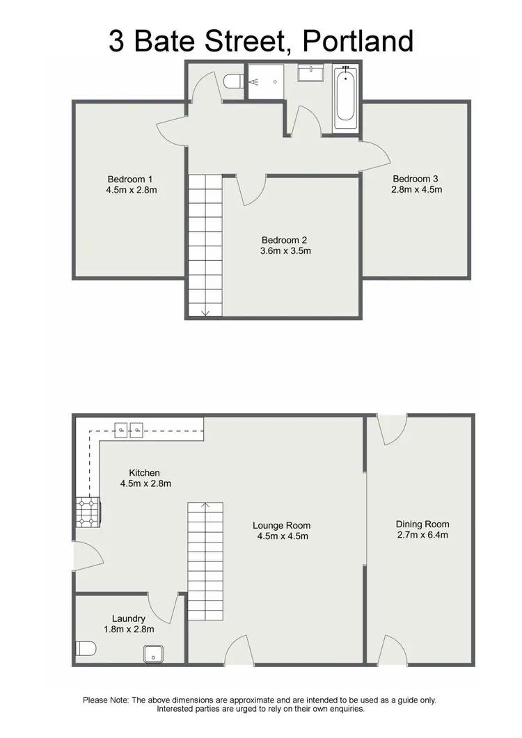 Floorplan of Homely house listing, 3 Bate Street, Portland NSW 2847