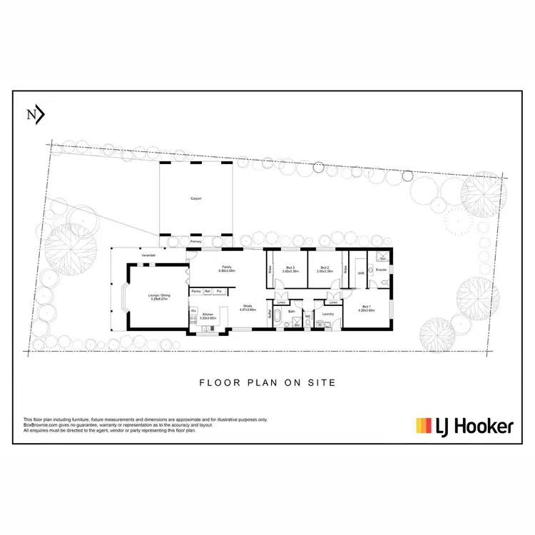Floorplan of Homely house listing, 12 Rosslare Court, Hoppers Crossing VIC 3029