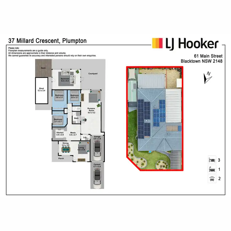 Floorplan of Homely house listing, 37 Millard Crescent, Plumpton NSW 2761