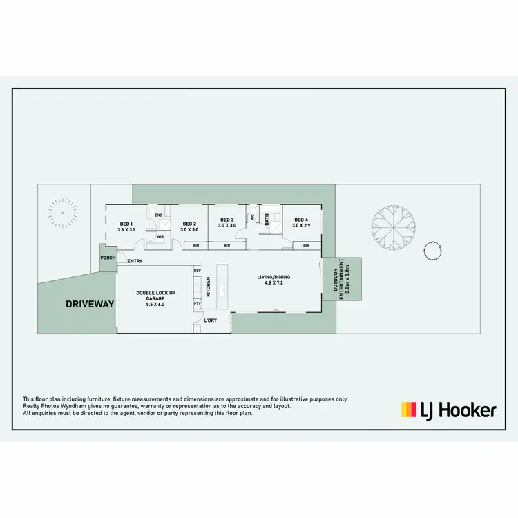 Floorplan of Homely house listing, 11 Studley Street, Weir Views VIC 3338