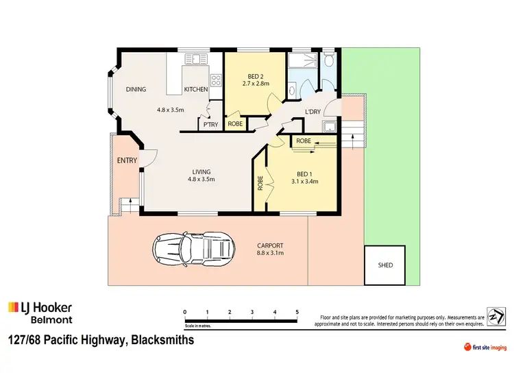 Floorplan of Homely house listing, 127/68 Pacific Highway, Blacksmiths NSW 2281