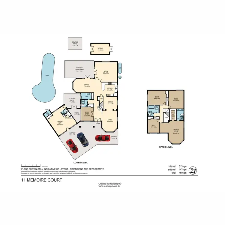 Floorplan of Homely house listing, 11 Memoire Court, Eatons Hill QLD 4037
